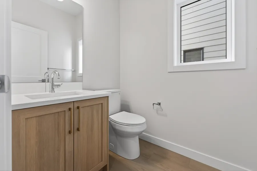 Main floor powder room