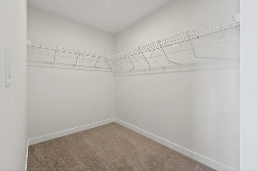 Primary walk-in closet